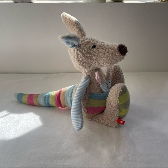 SIGIKID KANGAROO PATCHWORK-SWEETY 28CM *RARE* - Picture 4 of 10